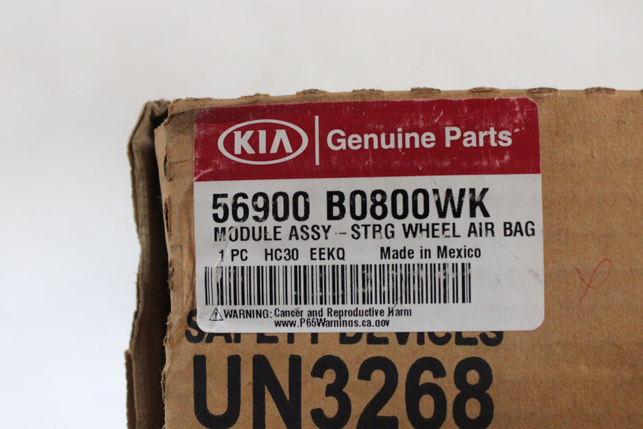 OEM Kia Driver Steering Wheel Airbag – Fits Forte (2017–2018) – Part 56900-B0800WK – Kia – product view