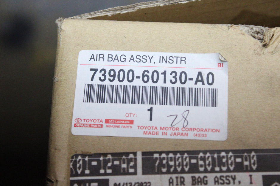 OEM Lexus Driver Knee Airbag – Fits GX460 (2010–2023) – Part 73900-60130-A0 – Lexus – product view