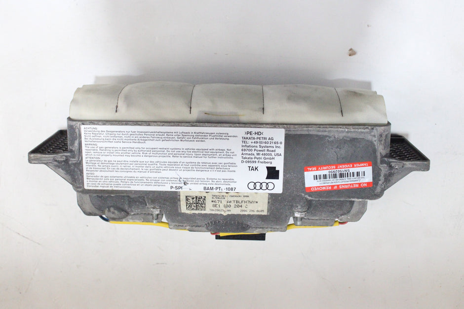 OEM Audi Passenger Dashboard Airbag – Fits RS4, S4, A4 (2005–2008) – Part 8E1-880-204-C – Audi – product view