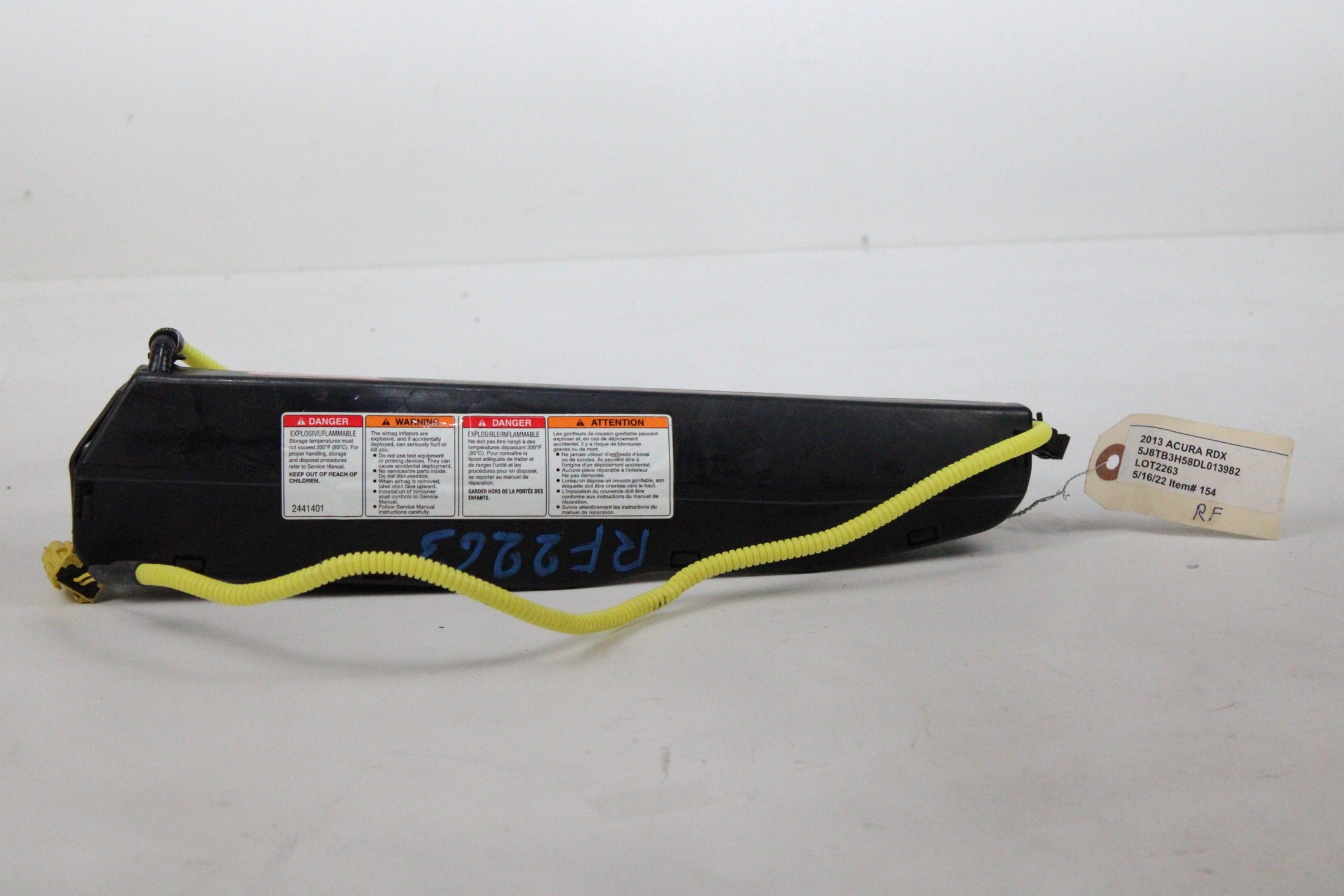 OEM Honda Driver Seat Airbag – Fits Civic (2012–2015) – Part 78005-TR0-A813-M1 – Honda – product view