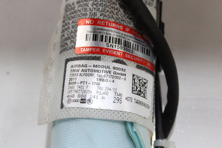 OEM Audi Driver Seat Airbag – Fits A8, A8L, S8 (2011–2018) – Part 4H0880241A – Audi – product view
