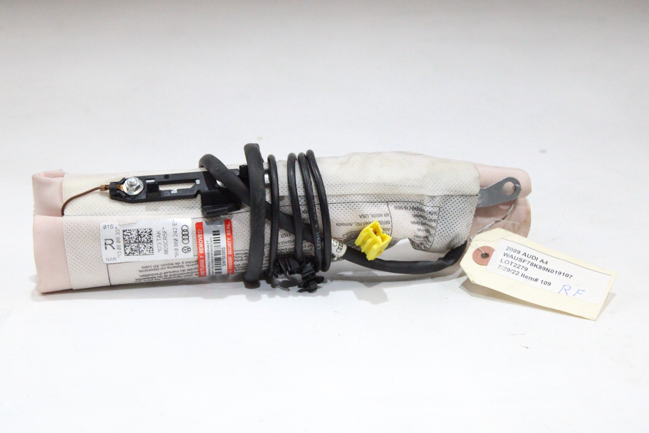 OEM Audi Passenger Seat Airbag – Fits A4, S4, A4 Allroad (2009–2015) – Part 8K0880242E – Audi – product view