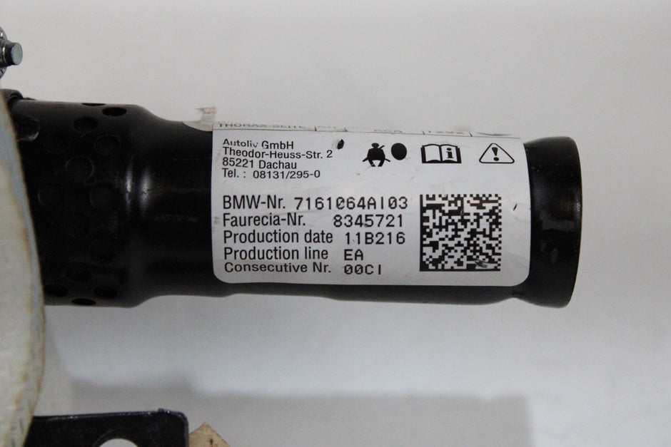OEM BMW Side Airbag – Fits X5, X7 (2007–2014) – Part 52107161063 – BMW – product view