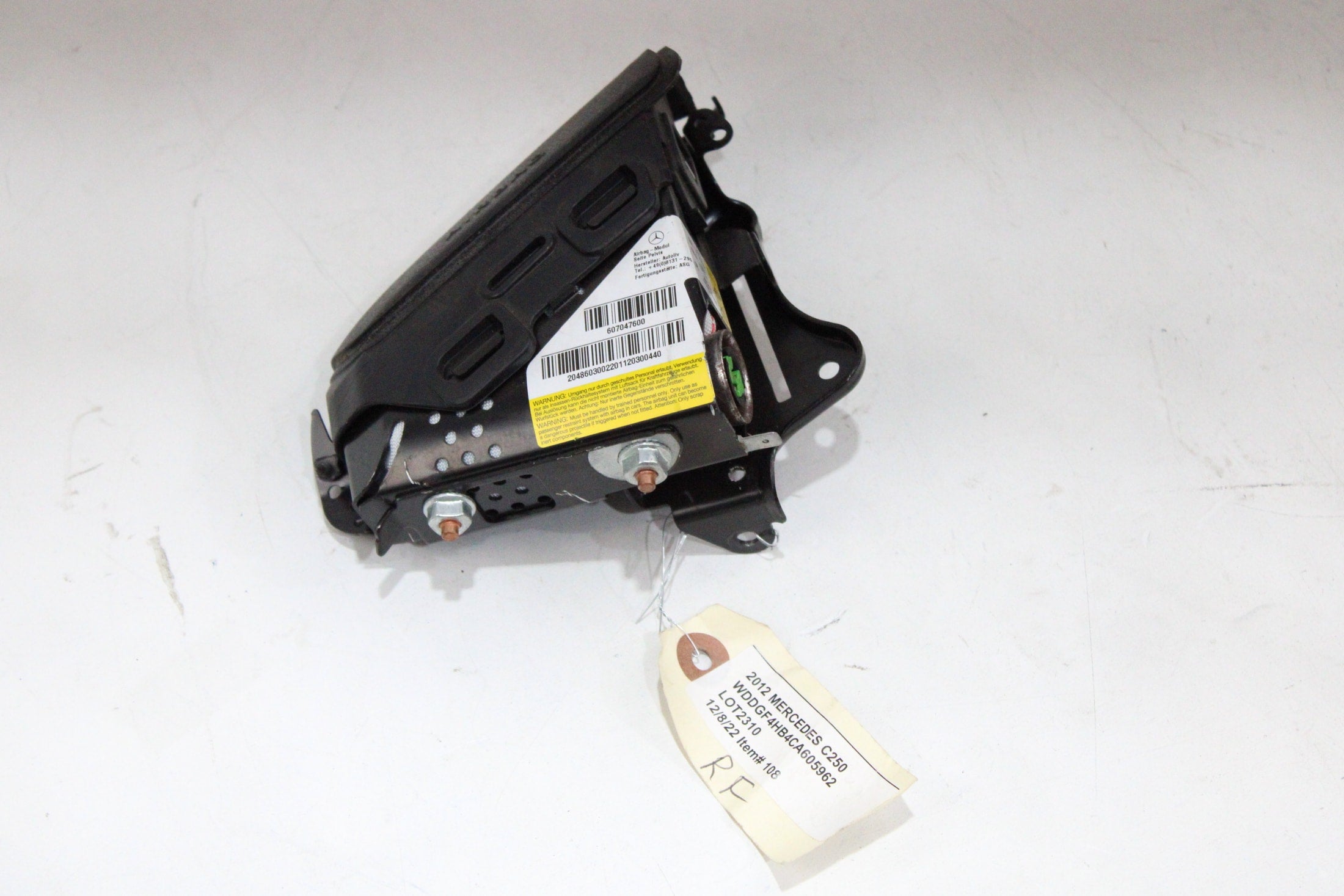 OEM Mercedes-Benz Side Airbag – Fits C250, C300, C350, C63 Amg (2008–2014) – Part A2048603002 – Mercedes-Benz – product view