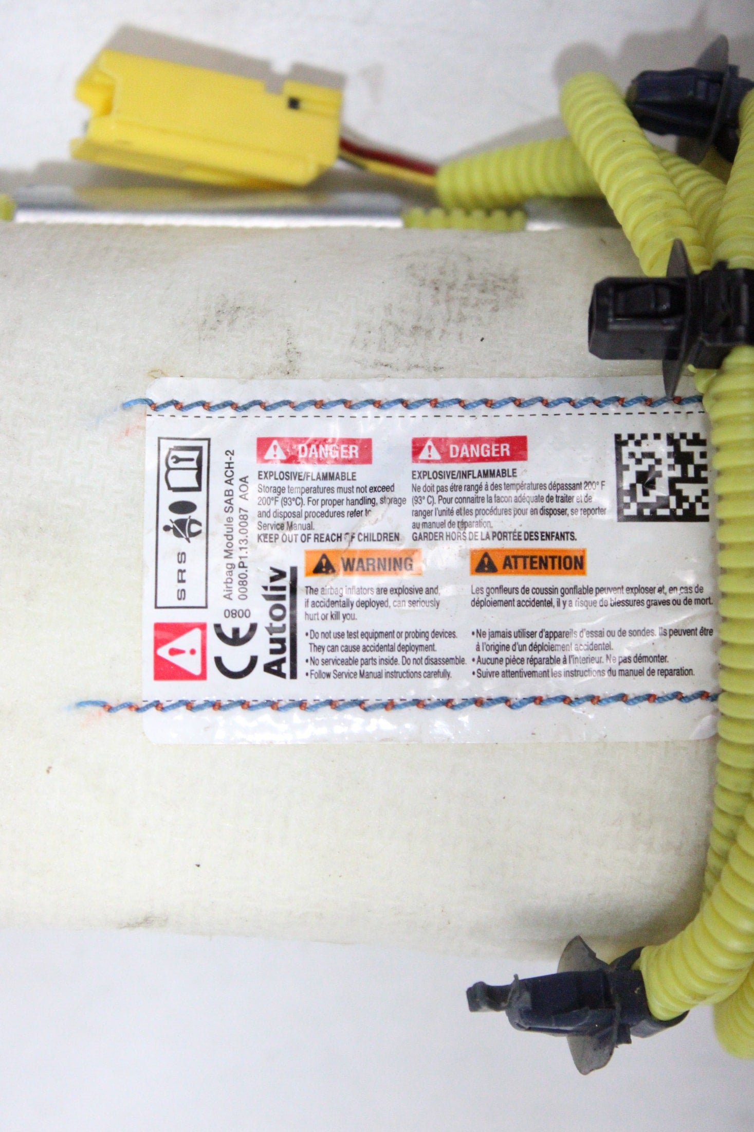 OEM Acura Passenger Seat Airbag – Fits Mdx (2014–2020) – Part 78050-tz5-a00 – Acura – product view