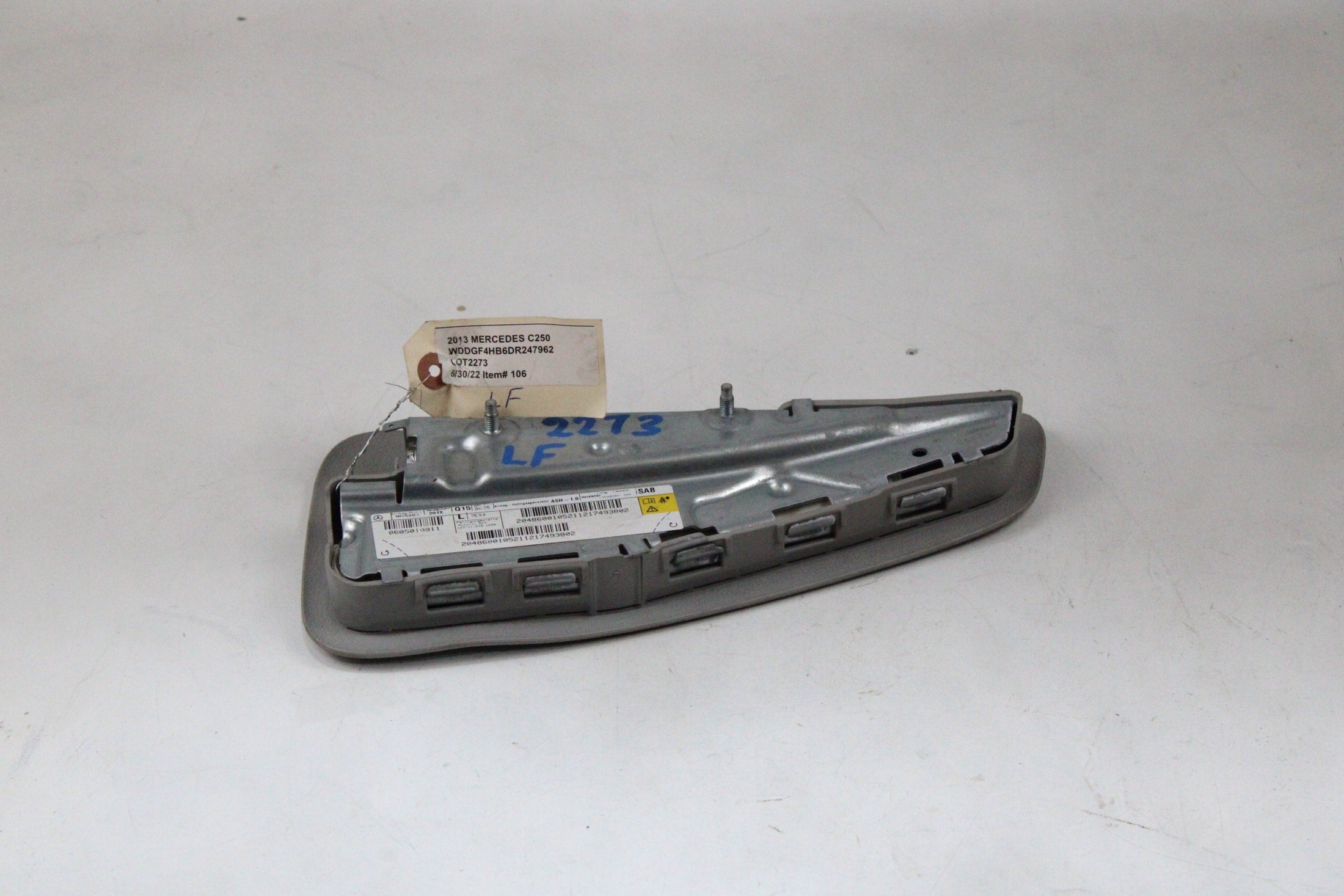 OEM Mercedes-Benz Driver Seat Airbag – Fits C 350, C 300, C 63 Amg (2008–2015) – Part 2048600105 – Mercedes-Benz – product view