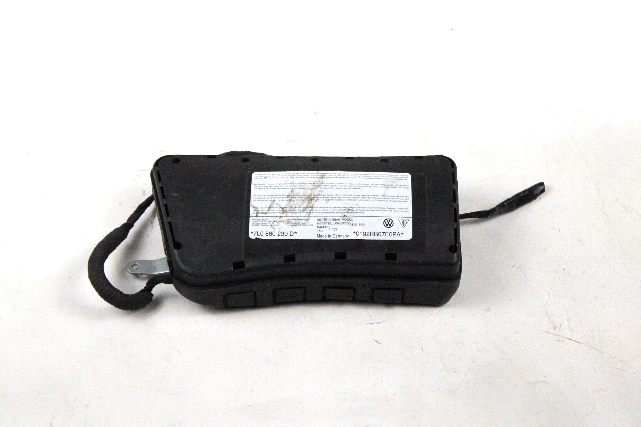 OEM Volkswagen Driver Seat Airbag – Fits Touareg (2003–2005) – Part 7L0880239D – Volkswagen – product view