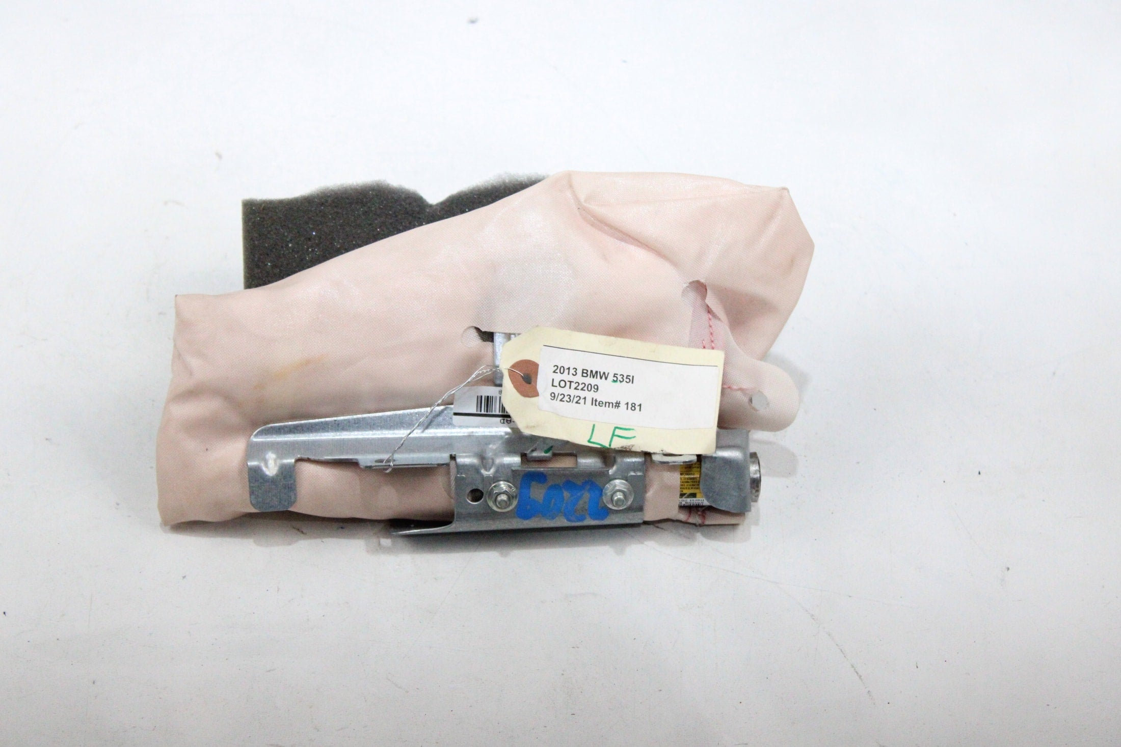 OEM BMW Passenger Seat Airbag – Fits 5 Series Sedan (F10) (2010–2016) and 5 Series Touring (F11) (2010–2013) – Part 72127949996 – BMW – product view