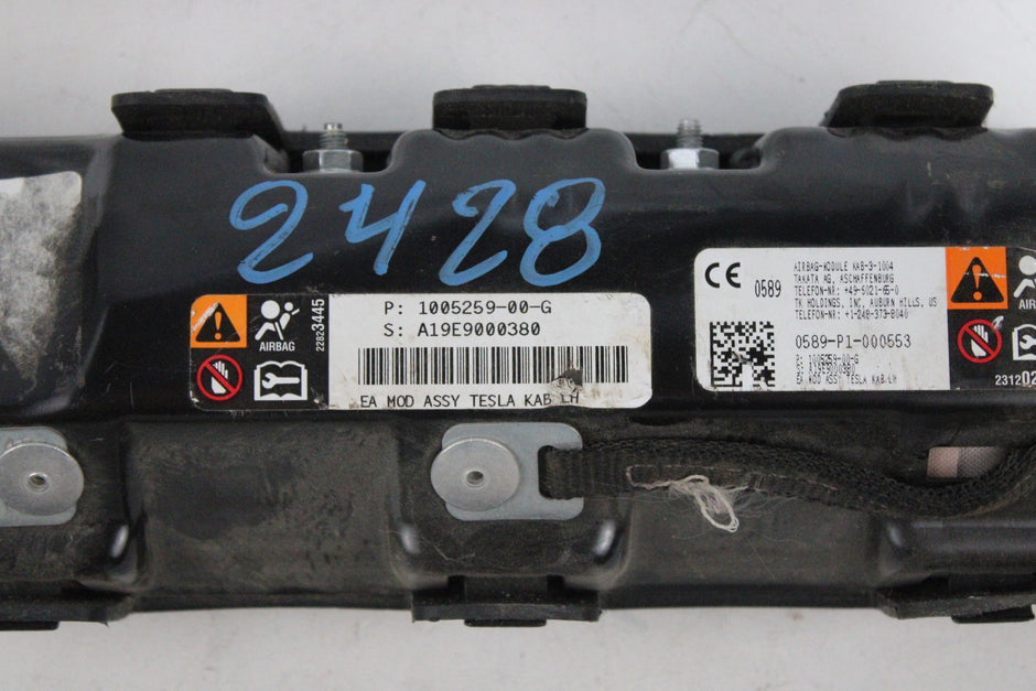 OEM Tesla Driver Knee Airbag – Fits Model S, Model X (2016–2021) – Part 1005259-00-G – Tesla – product view