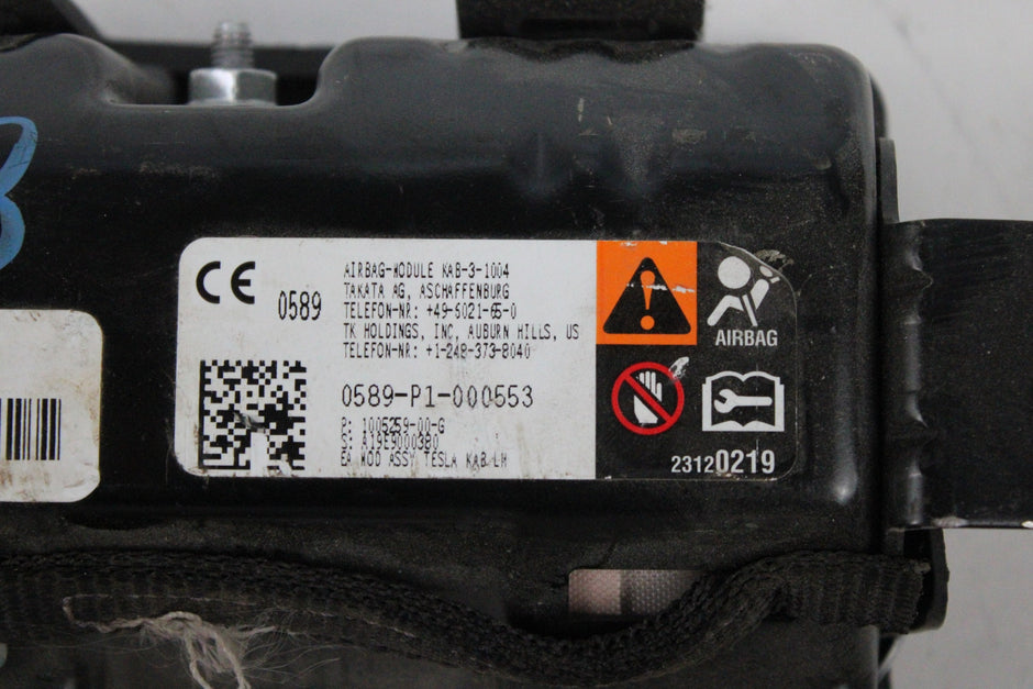 OEM Tesla Driver Knee Airbag – Fits Model S, Model X (2016–2021) – Part 1005259-00-G – Tesla – product view