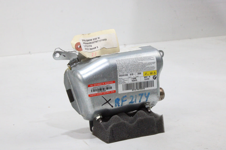 OEM BMW Side Airbag – Fits 5 Series (2004–2010) – Part 7034058 – BMW – product view