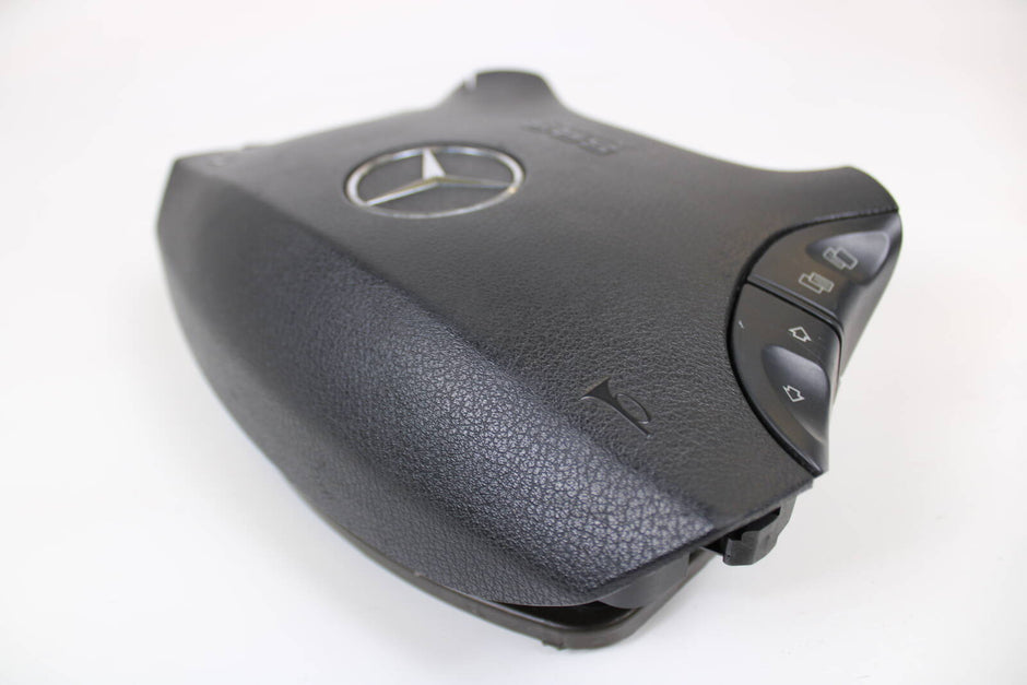 2000-2006 Mercedes-Benz S430, S500, S55 AMG, CL500, CL55 AMG Driver Steering Wheel Airbag – OEM A2204602498, A2204601698, A2204602598 - Mercedes-Benz