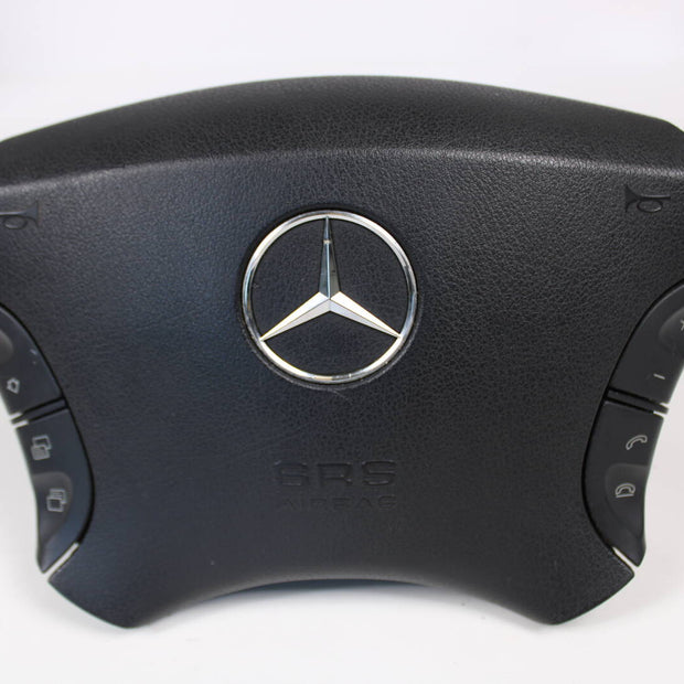 2000-2006 Mercedes-Benz S430, S500, S55 AMG, CL500, CL55 AMG Driver Steering Wheel Airbag – OEM A2204602498, A2204601698, A2204602598 - Mercedes-Benz