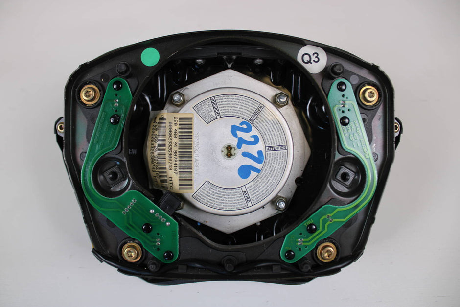 2000-2006 Mercedes-Benz S430, S500, S55 AMG, CL500, CL55 AMG Driver Steering Wheel Airbag – OEM A2204602498, A2204601698, A2204602598 - Mercedes-Benz