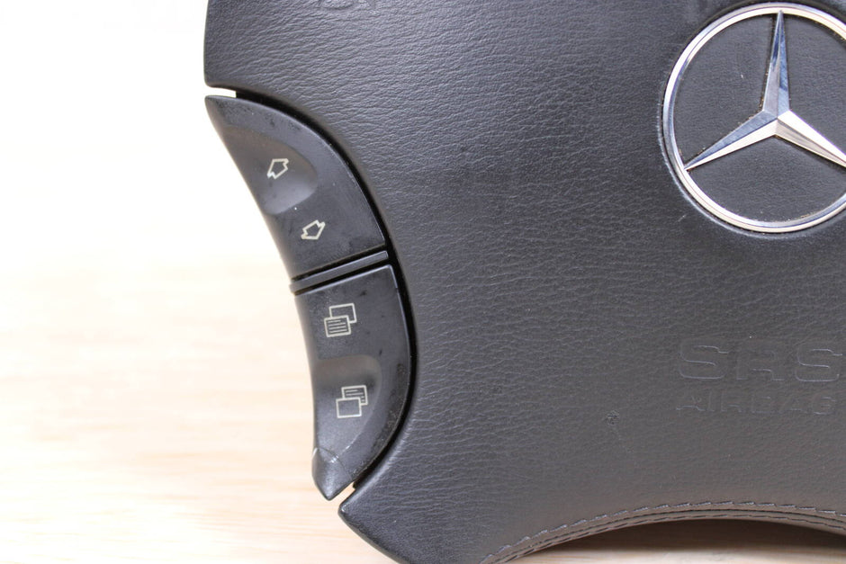 2000-2006 Mercedes-Benz S430, S500, S600, S55, CL500, CL600, CL55 Driver Steering Wheel Airbag – OEM A2204601498 - Mercedes-Benz