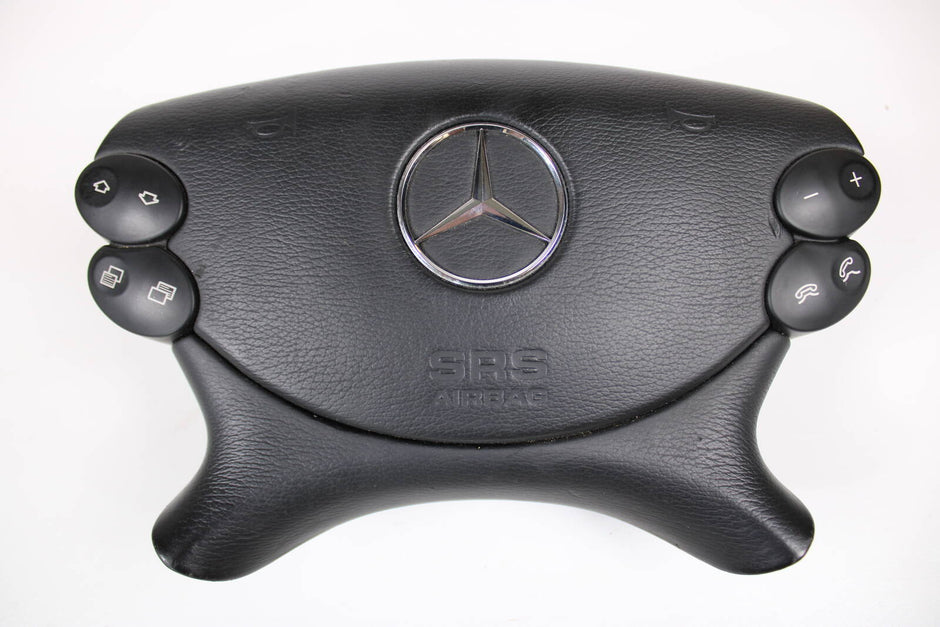 2003-2008 Mercedes-Benz SL500, SL550, SL600, SL55, R230 Driver Steering Wheel Airbag – OEM A2308600602, A2308600702, A2308202310 - Mercedes-Benz