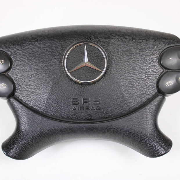 2003-2009 Mercedes-Benz CLK320, CLK500, CLK55, E350, E500, E550 Driver Steering Wheel Airbag – OEM A2198601502, A2308202310, A2308202410 - Mercedes-Benz