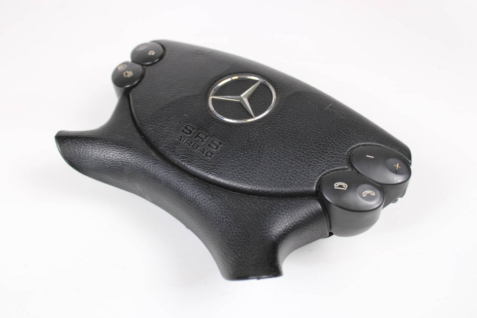 2003-2009 Mercedes-Benz CLK320, CLK500, CLK55, E350, E500, E550 Driver Steering Wheel Airbag – OEM A2198601502, A2308202310, A2308202410 - Mercedes-Benz
