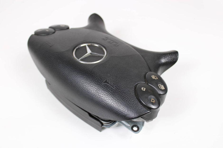 2003-2009 Mercedes-Benz CLK320, CLK500, CLK55, E350, E500, E550 Driver Steering Wheel Airbag – OEM A2198601502, A2308202310, A2308202410 - Mercedes-Benz