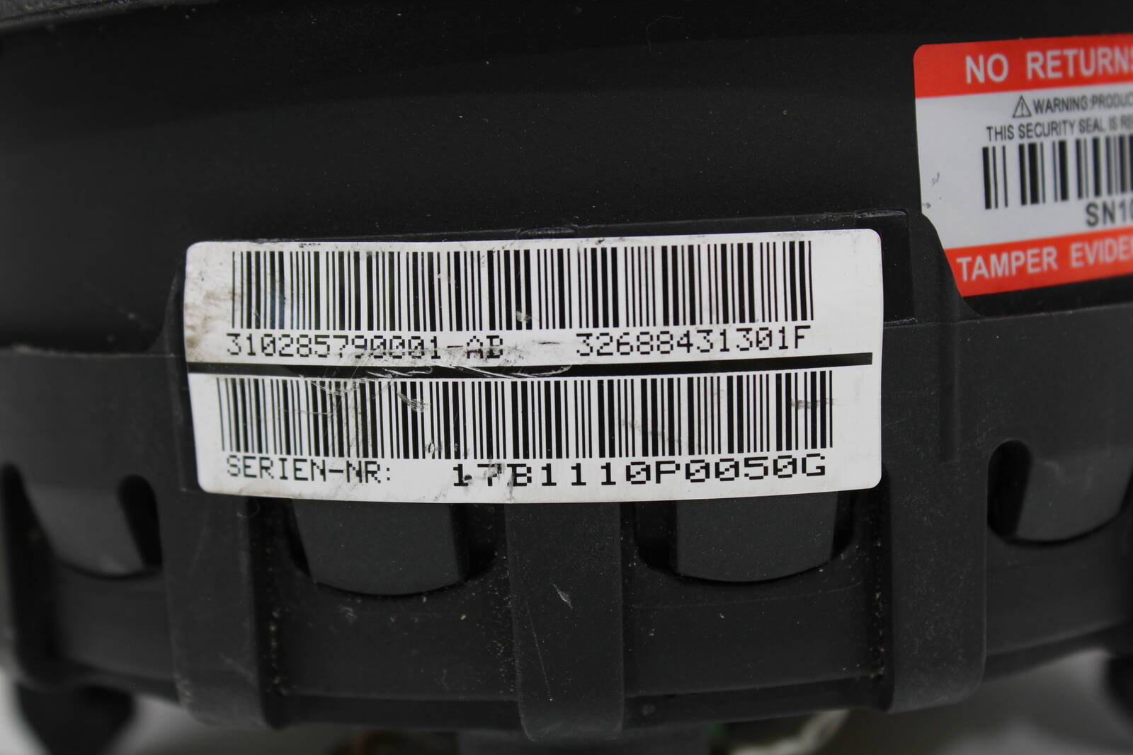 2007-2013 BMW 335i Driver Steering Wheel Airbag – OEM - BMW