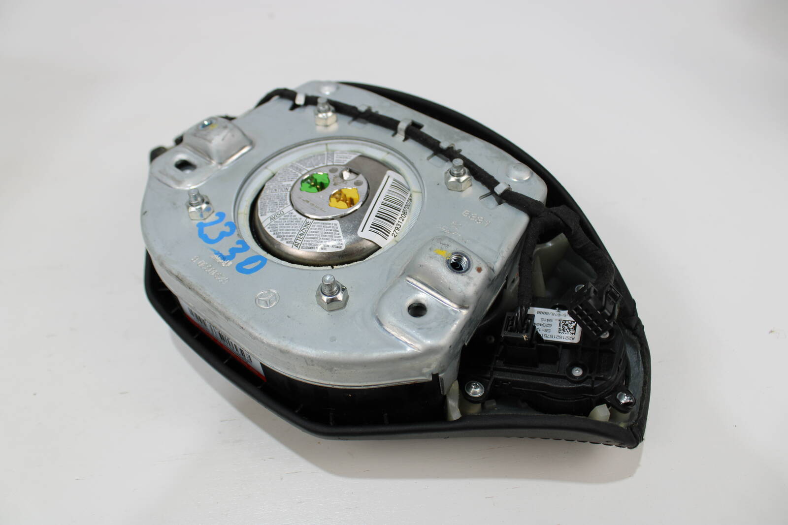 2010-2013 Mercedes-Benz S400, S550, S600, Driver Steering Wheel Airbag – OEM A2218602902, A2218215751, A2218215851, A2218213651 - Mercedes-Benz