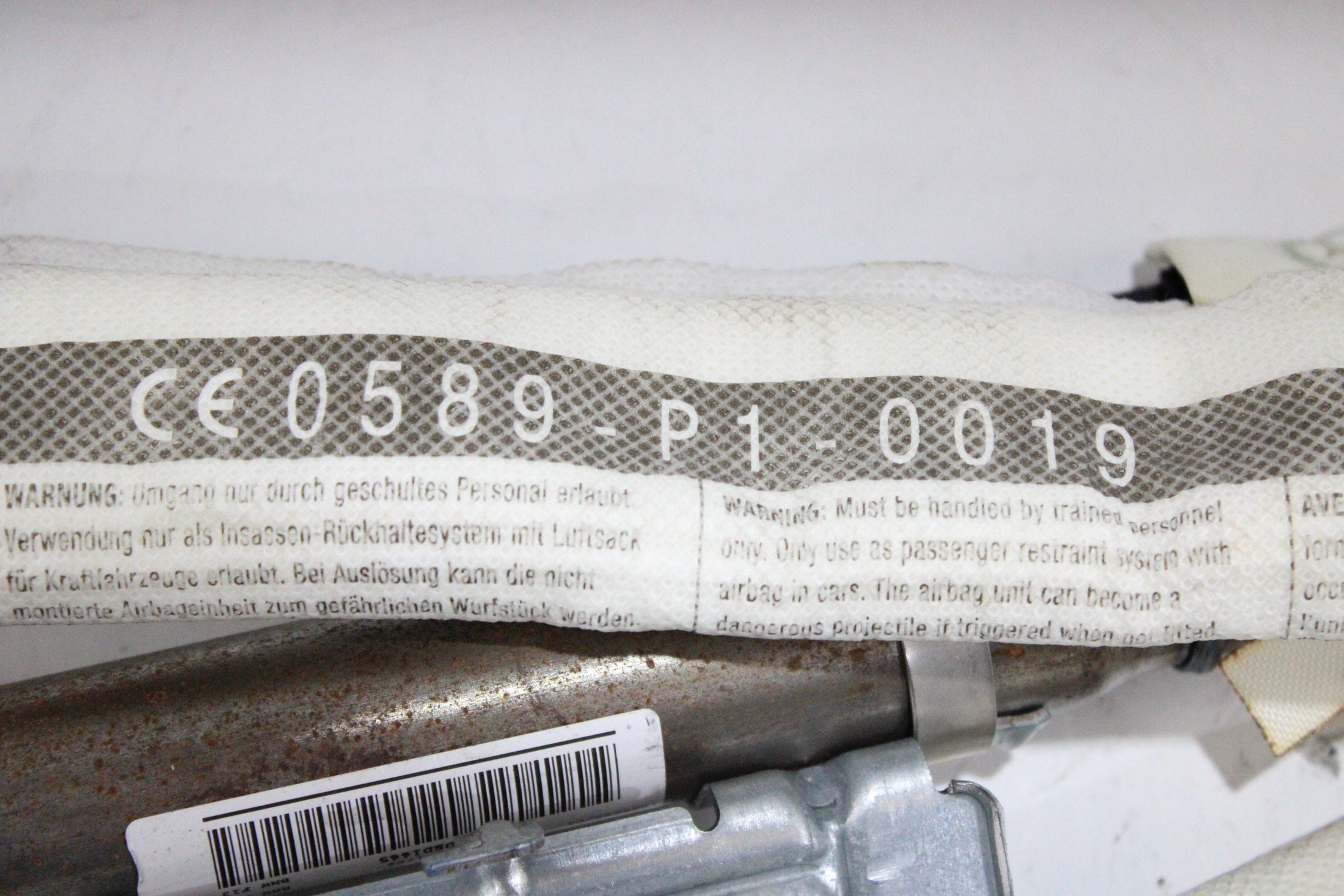 OEM BMW Curtain Airbag – Fits 6 Gran Coupe (F06) (2012–2018) and 6 Series (F12/F13) (2011–2015) – Part 85727343605 – BMW – product view · G1536761 · photo 18e370d8-bf03-4e54-b811-2593bb9d02d6