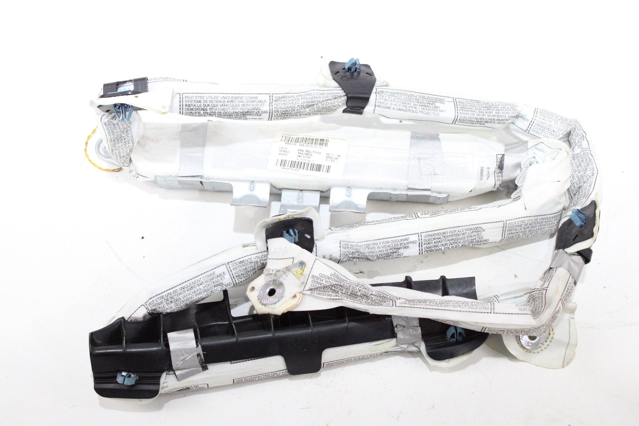 OEM BMW Curtain Airbag – Fits X3 (F25) (2011–2017) – Part 72129182226 – BMW – product view · G1536763 · photo 86cf2ab2-397d-4aa3-8e98-2b4c85a0b6c2