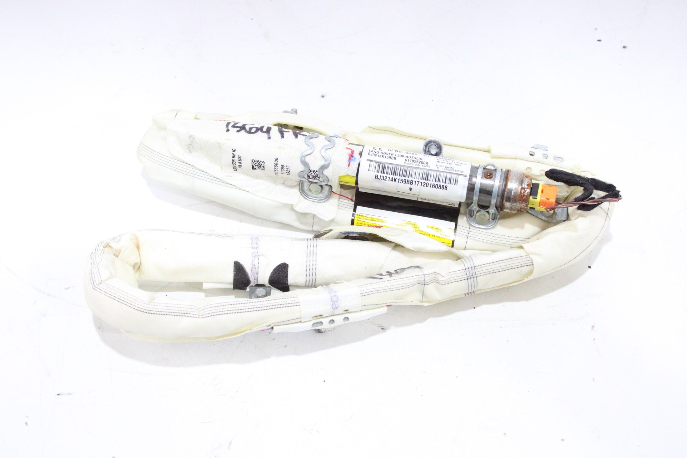 OEM Land Rover Curtain Airbag – Fits Range Rover Evoque (2012–2018) – Part LR026028 – Land Rover – product view · G1536769 · photo a9f10615-44f8-4368-baaa-3ff7c4debafc