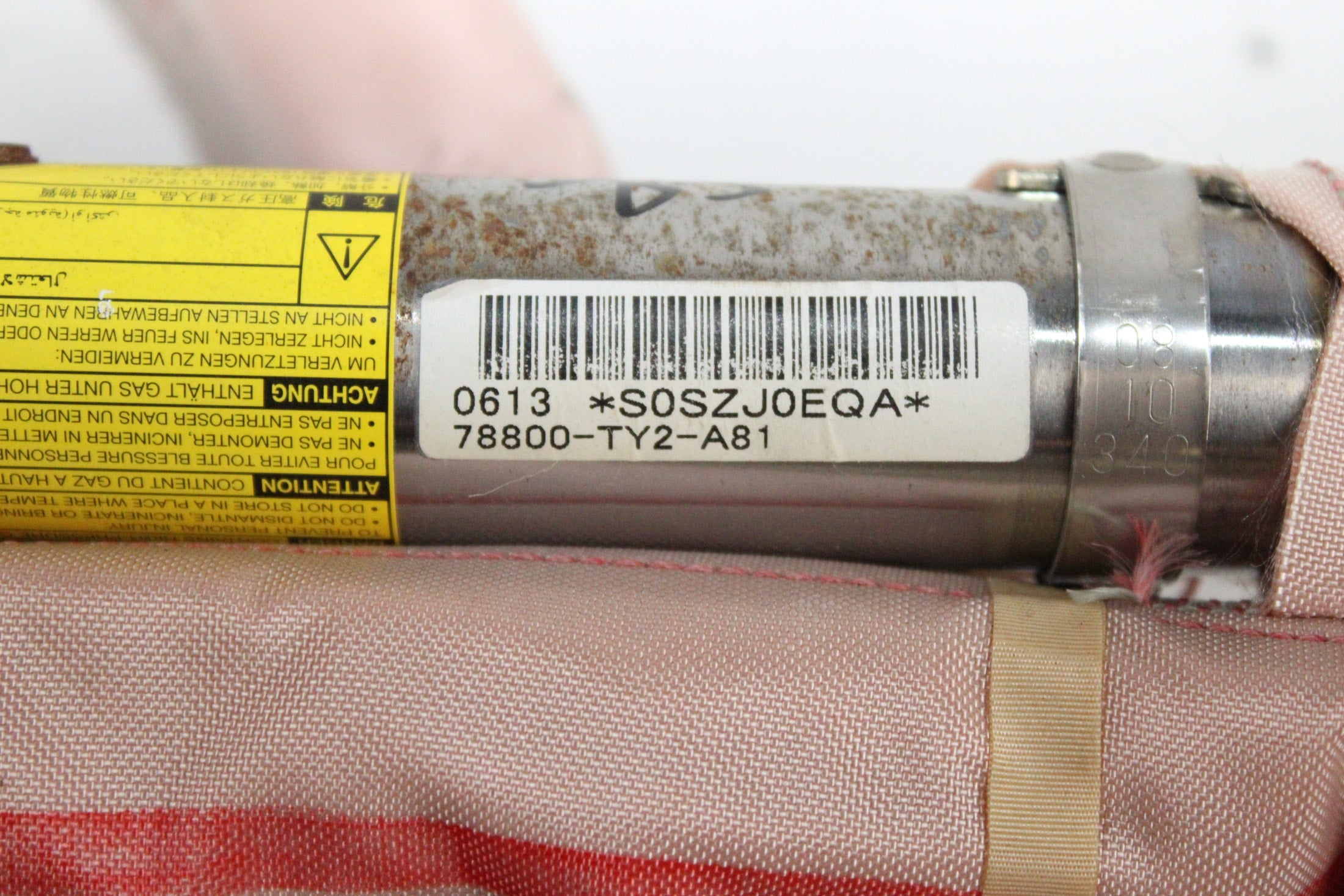 OEM Acura Curtain Airbag – Fits Rlx (2014–2020) – Part 78870-TY2-A81 – Acura – product view · G1536770 · photo 3fcf9766-ccfc-4d3a-8476-952068777372