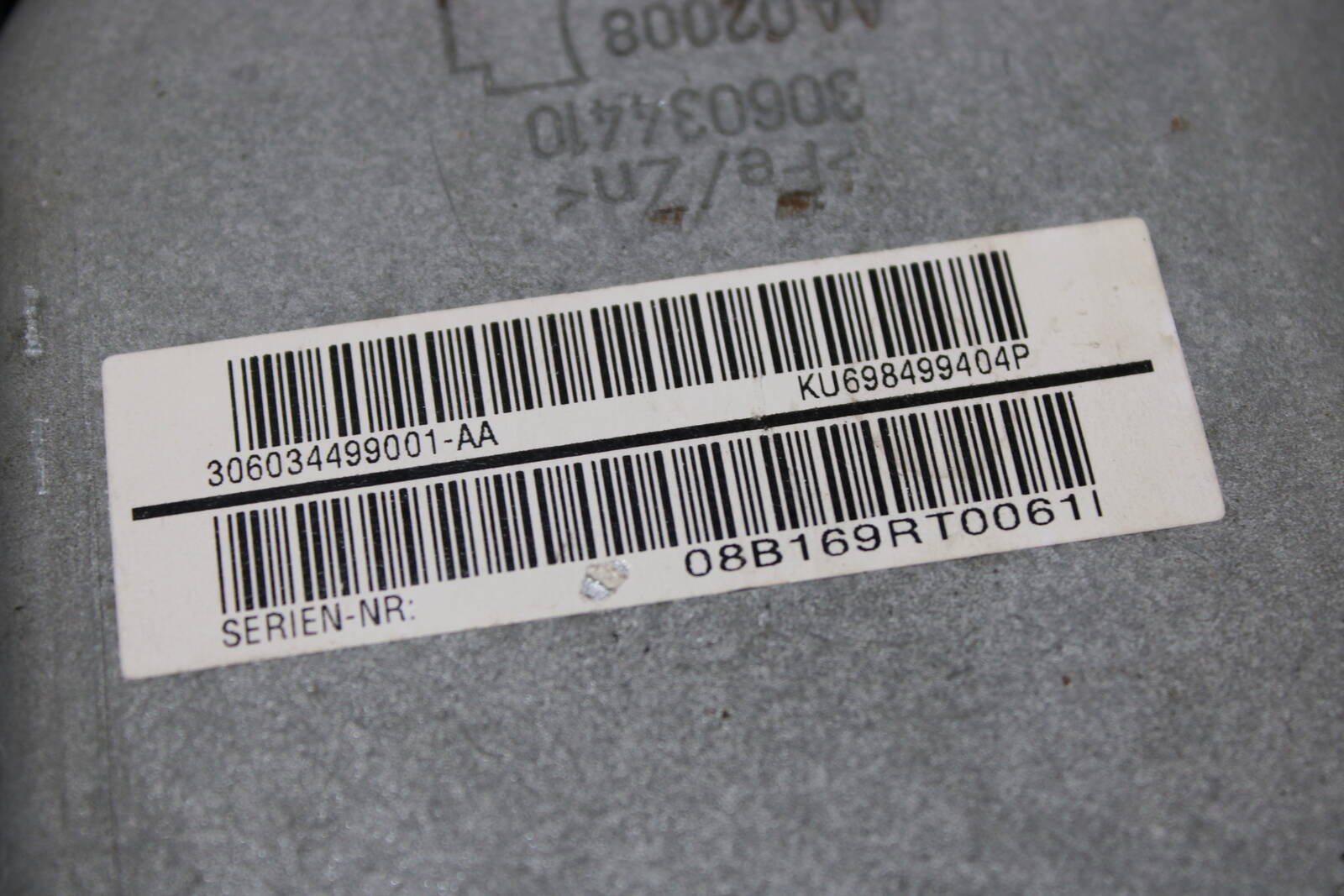 2008-2013 BMW 128i, 135i Driver Knee Airbag – OEM 72126984994, 6984994