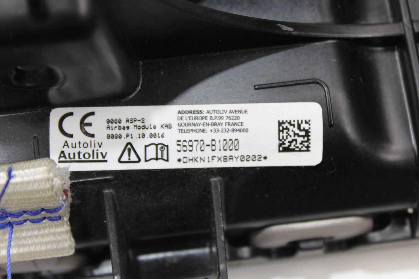 2015–2020 Hyundai Genesis driver side knee airbag – OEM 56970-B1000