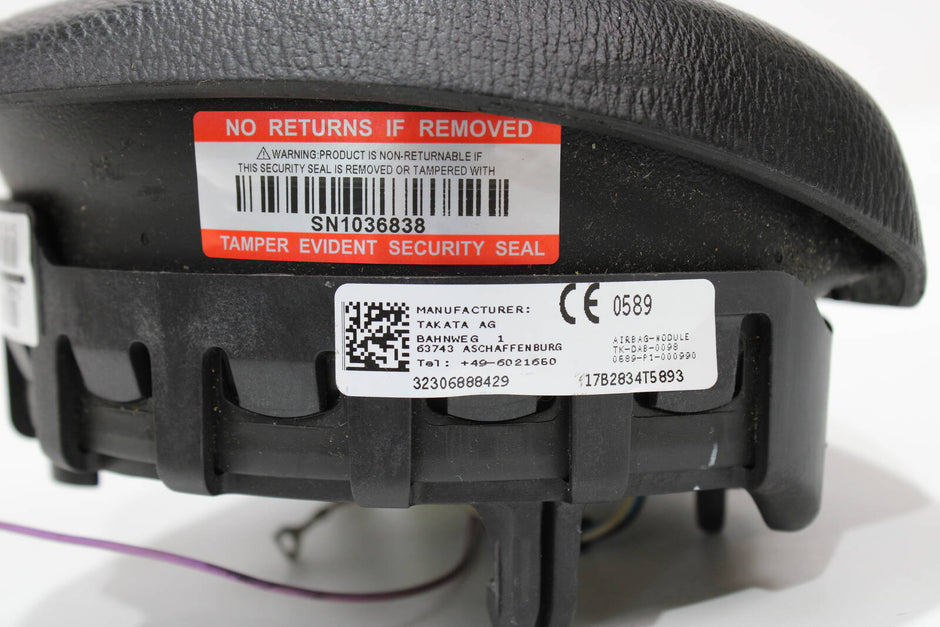 2007-2013 BMW X5 Driver Steering Wheel Airbag – OEM