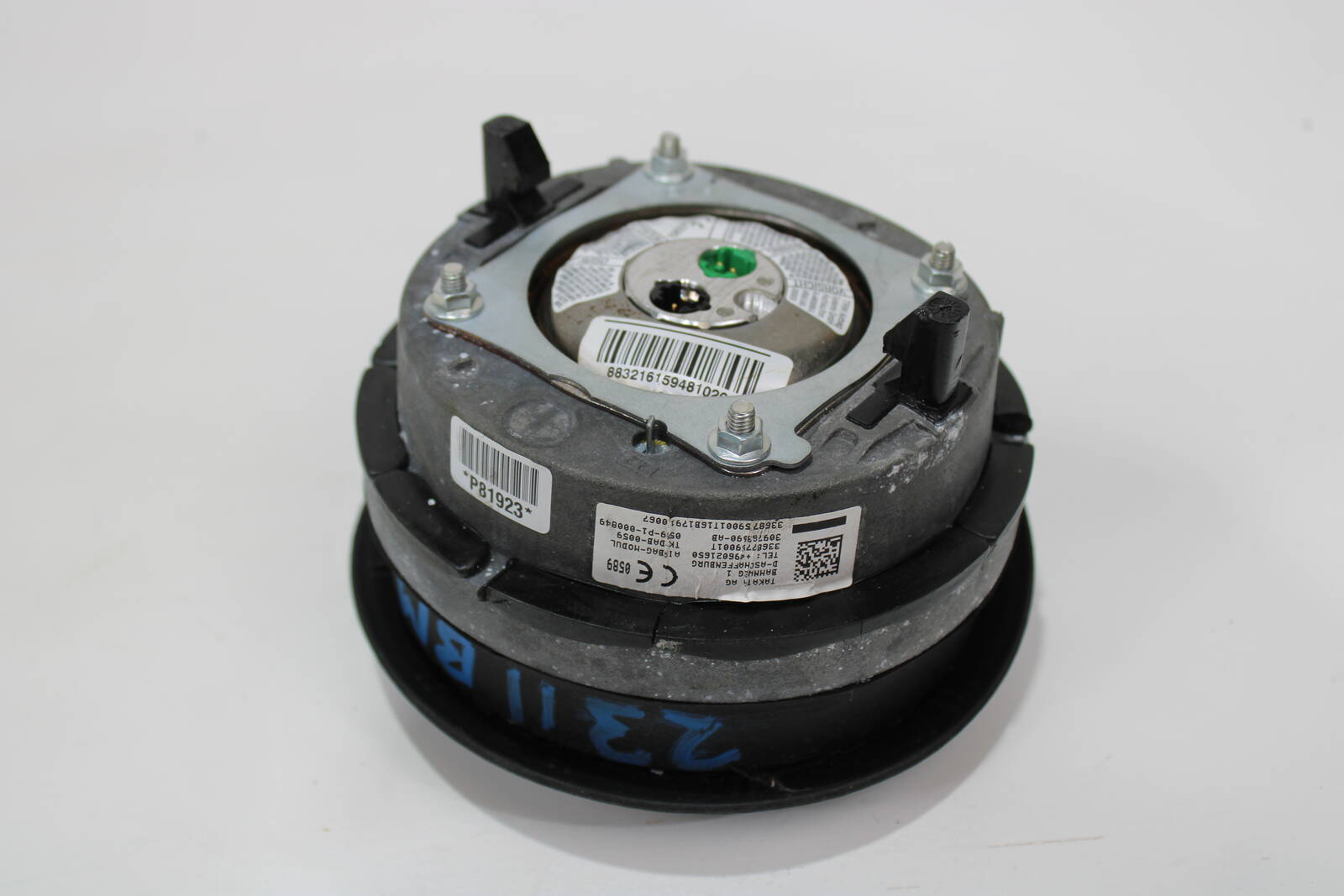 2001-2006 BMW 330Ci, 325Ci, 325i, M3 Driver Steering Wheel Airbag – OEM 32306757891