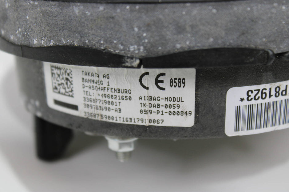 2001-2006 BMW 330Ci, 325Ci, 325i, M3 Driver Steering Wheel Airbag – OEM 32306757891