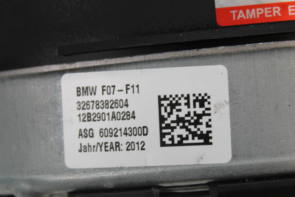 2011-2016 BMW 528i, 535i, 550i Driver Steering Wheel Airbag – OEM 32306783826, 6783826