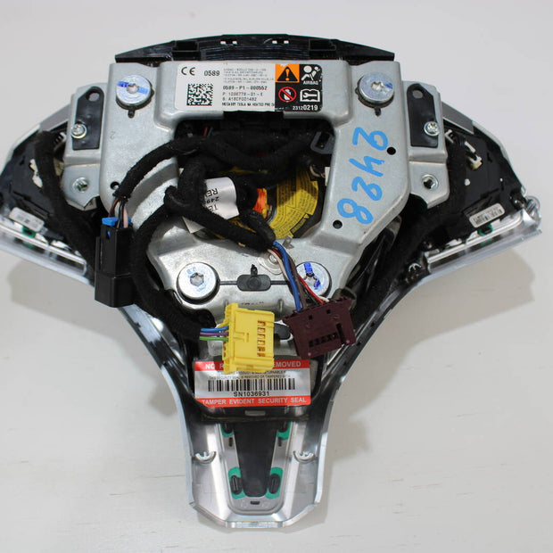 2014-2020 Tesla Model S, Model X Driver Steering Wheel Airbag – OEM 1456163-31-A, 1023381-01-F