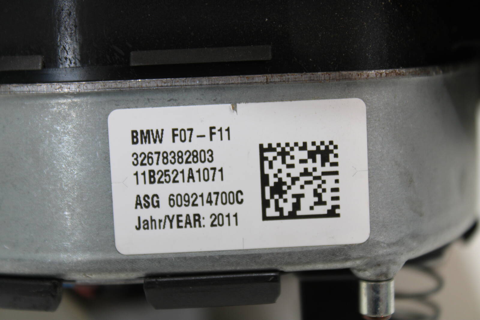 2010-2017 BMW 528i, 535i, 550i, 640i, 650i Driver Steering Wheel Airbag – OEM 32678382803