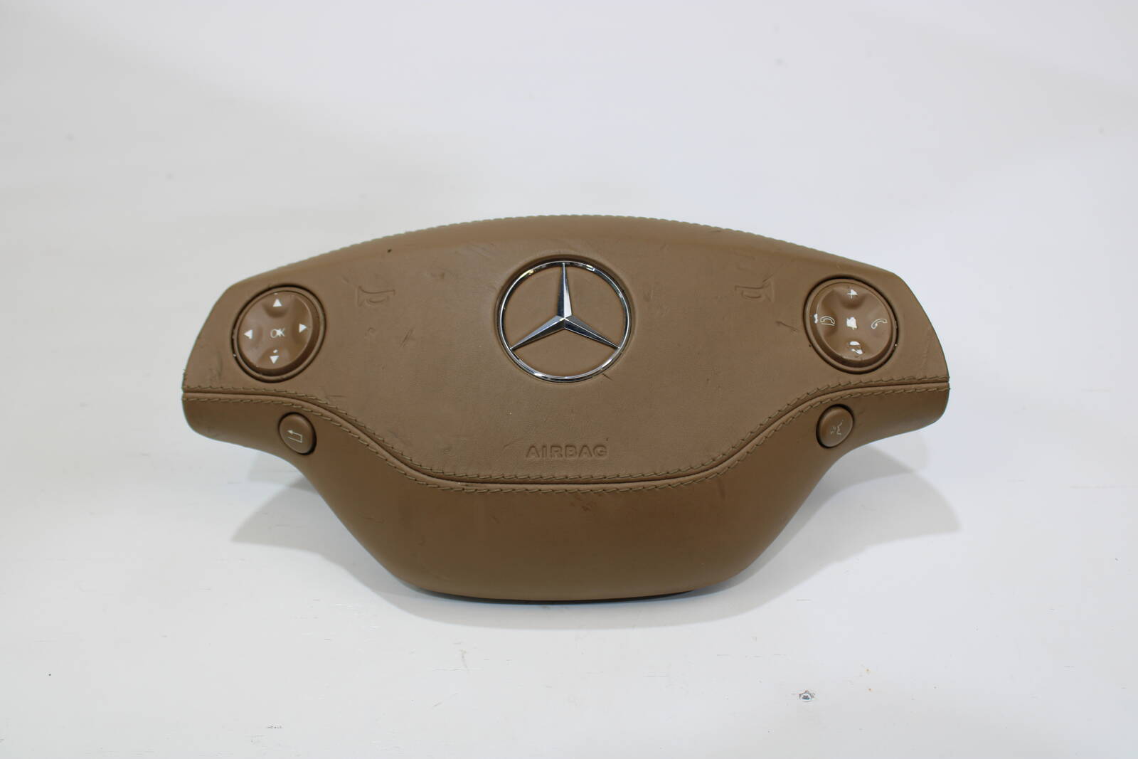 2007-2010 Mercedes-Benz S450, S500, S550, S600, S63, CL550 Driver Steering Wheel Airbag – OEM A2218600502, A2218213651, A2218210551, A2218600402