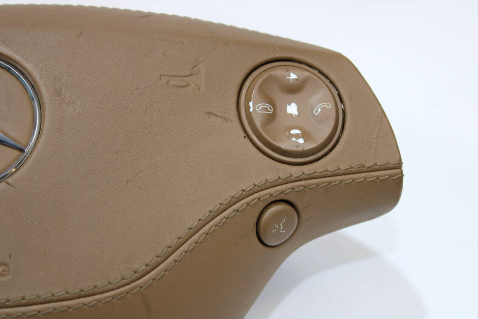 2007-2010 Mercedes-Benz S450, S500, S550, S600, S63, CL550 Driver Steering Wheel Airbag – OEM A2218600502, A2218213651, A2218210551, A2218600402