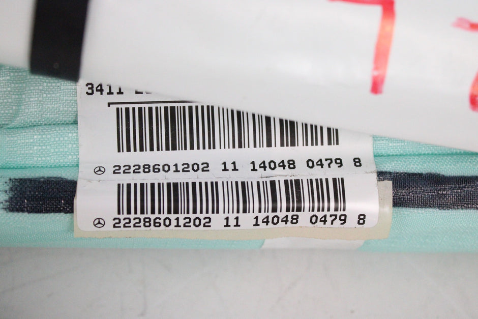 OEM Mercedes-Benz Curtain Airbag – Fits S550 (2014–2017) and S550E, S600 (2015–2017) and S63 Amg (2014–2020) and S65 Amg (2015–2020) and S450, S560, S650 (2018–2020) and S560E (2019–2020) – Part A2228601202 – Mercedes-Benz – product view · K1536797 · photo aba012c8-6d13-4d5c-b01b-34e0e3f90ec1