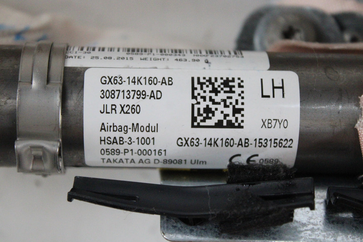 OEM Jaguar Curtain Airbag – Fits Xf (2016–2023) – Part GX63-14K160-AB – Jaguar – product view · K1536923 · photo 5defa68b-00a8-45d7-a43a-4c6f7864bf21