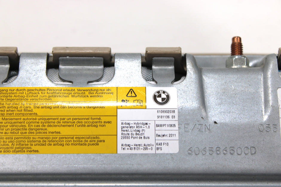 OEM Bmw Knee Airbag – Fits 528I, 535I, 550I, M5, 640I, 650I, M6 (2012–2018) – Part #72129181133