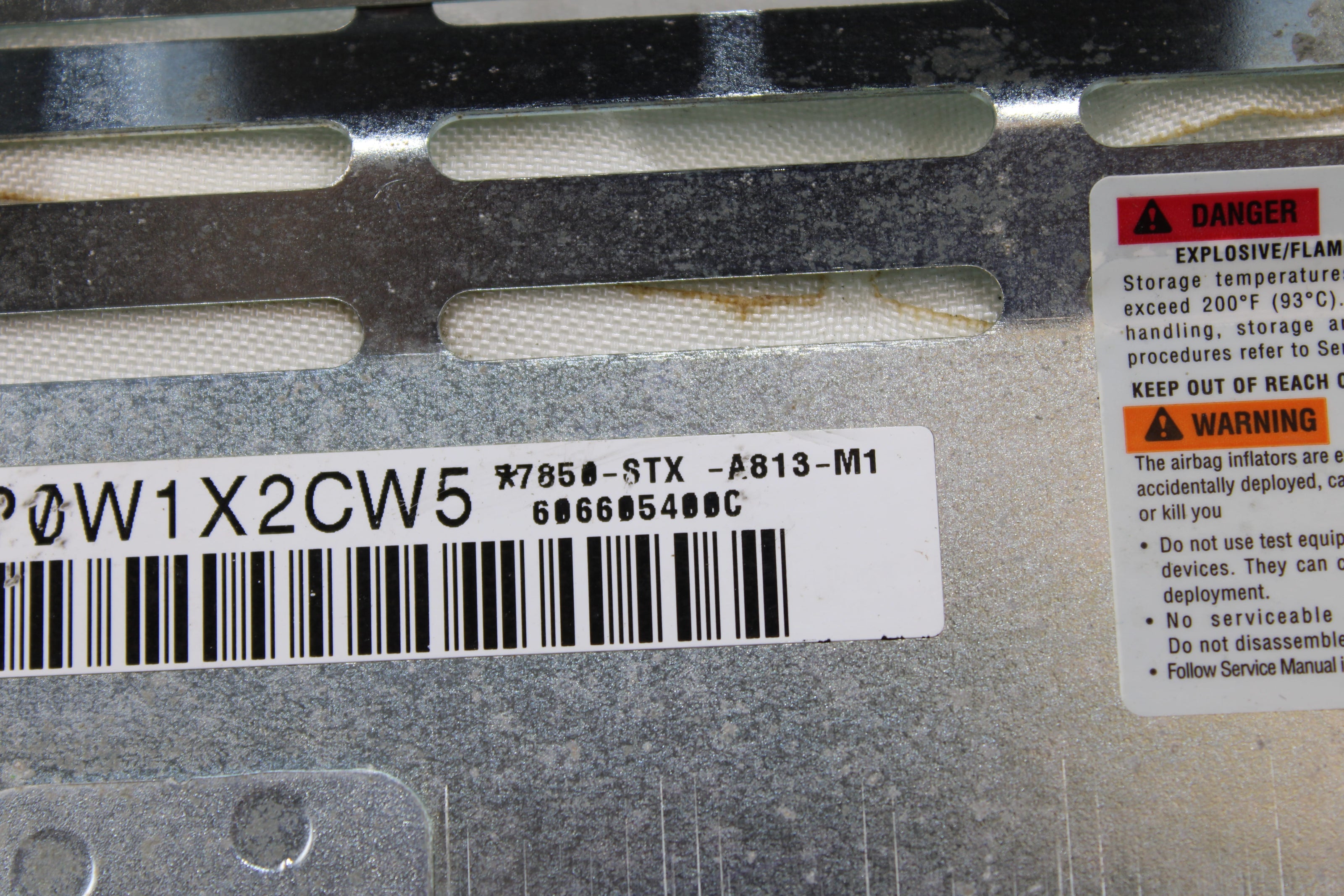 OEM Acura Dashboard Airbag – Fits Mdx (2007–2013) – Part 77820STXA80 - Acura