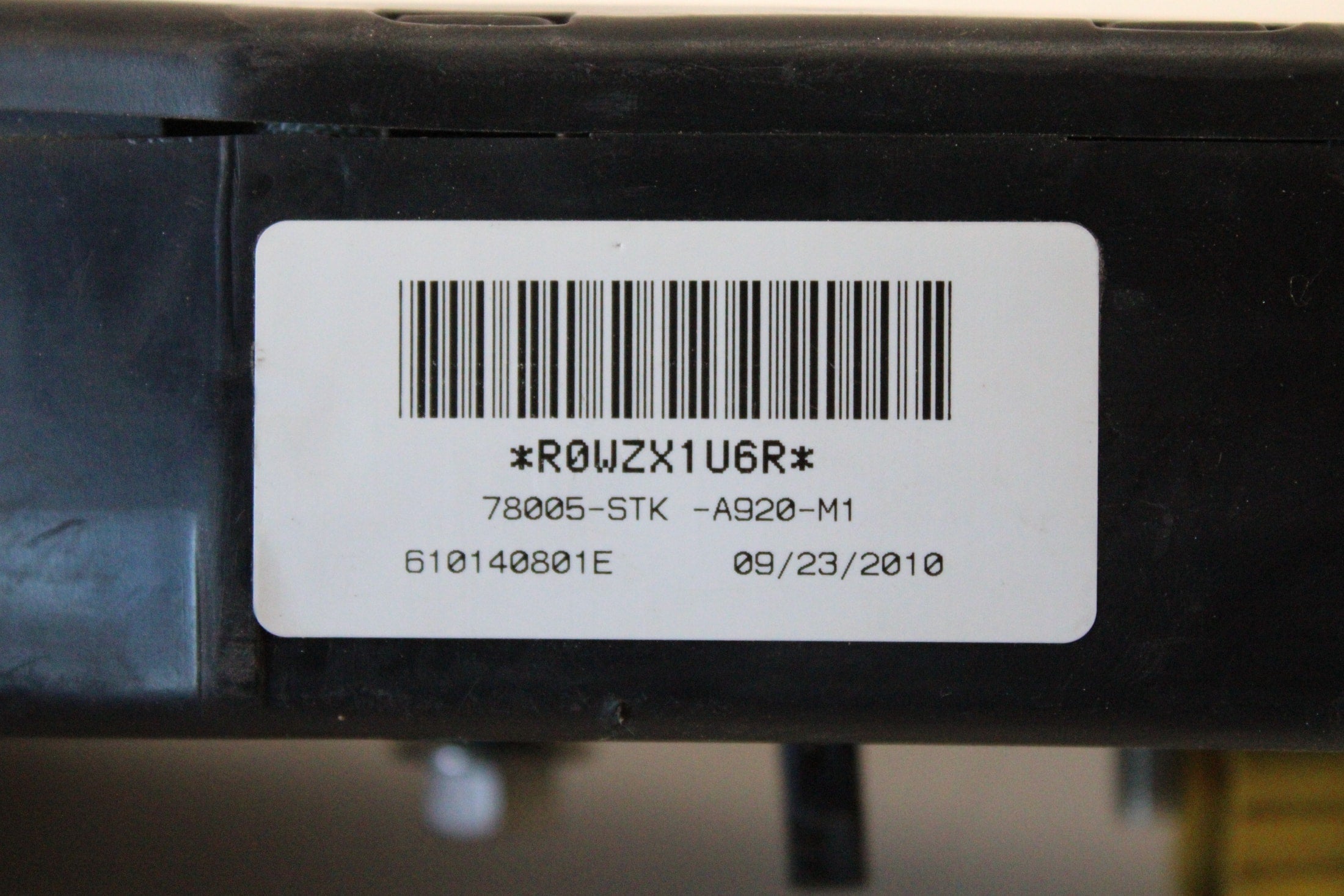 OEM Acura Driver Seat Airbag – Fits Rdx (2007–2012) – Part #78005-STK-A920-M1 - Acura