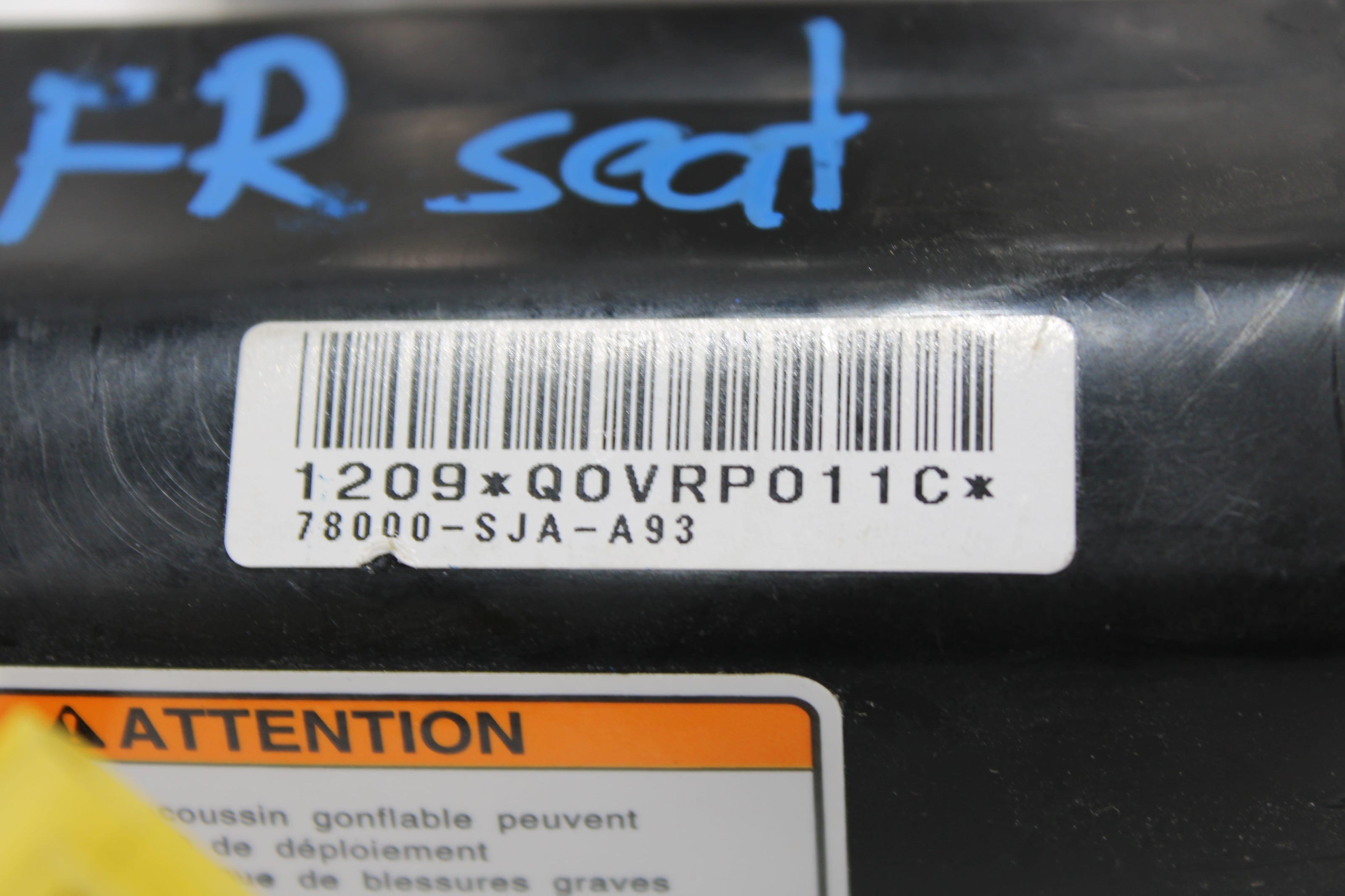 OEM Acura Side Airbag – Fits Rl (2009–2012) – Part 78050 - SJA - A93 - Acura
