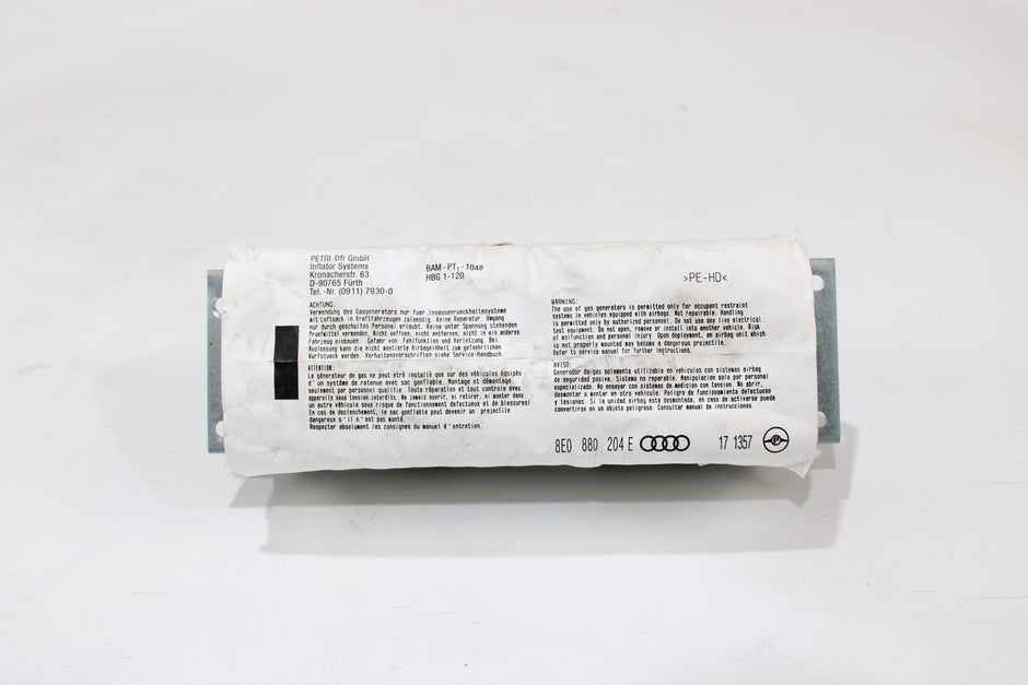 OEM Audi Dashboard Airbag – Fits A4 (2004–2008) – Part 8EO880204E - Audi