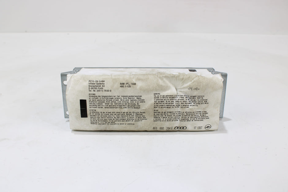 OEM Audi Dashboard Airbag – Fits A4 (2004–2008) – Part 8EO880204E - Audi