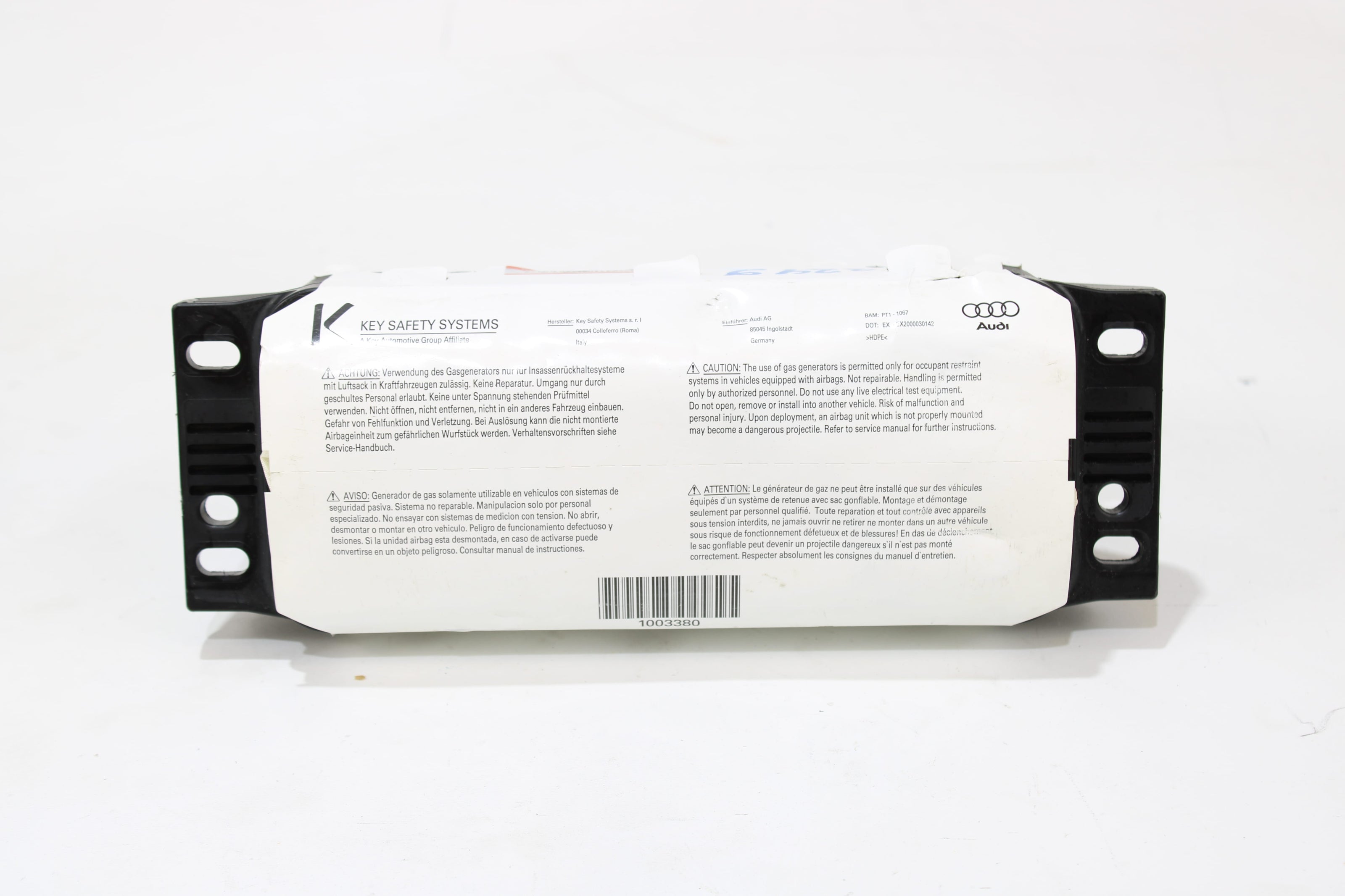 OEM Audi Dashboard Airbag – Fits Tt, Tts (2008–2011) – Part 8J0880202B - Audi