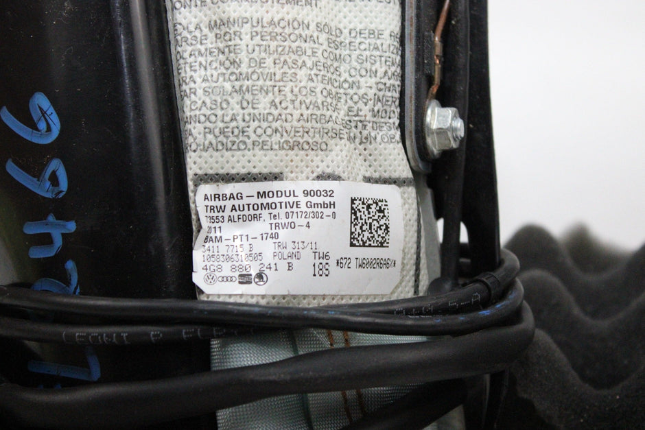 OEM Audi Side Airbag – Fits A6, A7, S6, S7, RS7 (2012–2015) – Part 4G8880241B - Audi