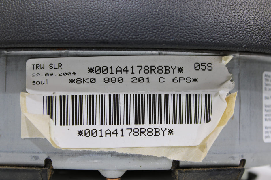 OEM Audi Steering Wheel Airbag – Fits A4, S4 (2008–2012) – Part 8K0 880 201 - Audi